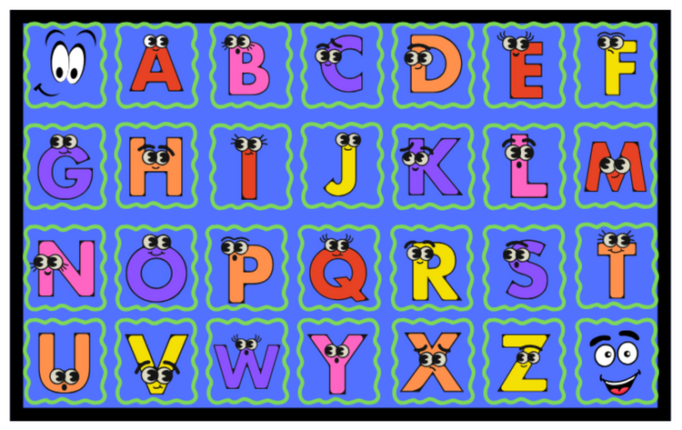 Alphabet Educational Rugs