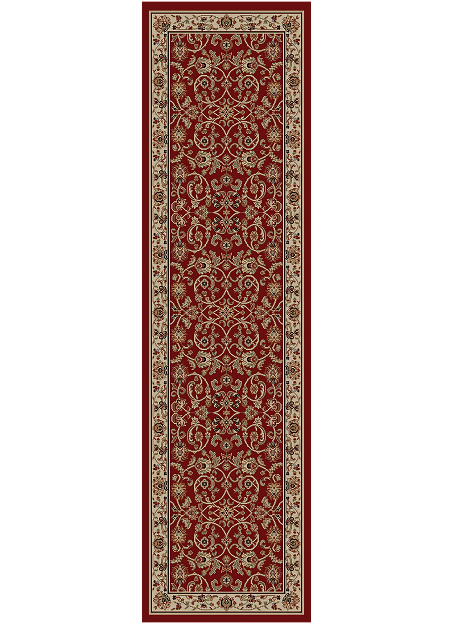 Classic Claret Keshan Area Rug HT7910