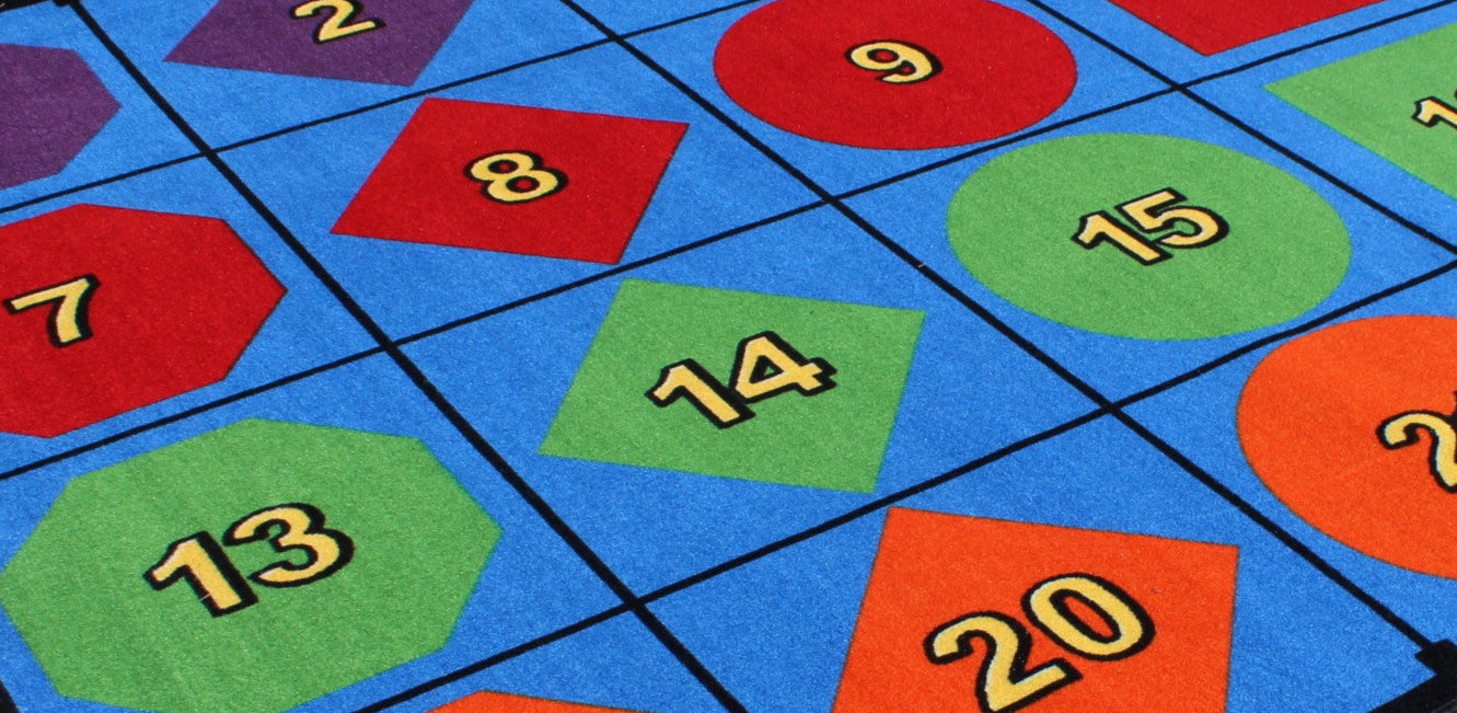 Shapes Spaces Seating Area Rug 7'6 x 12'