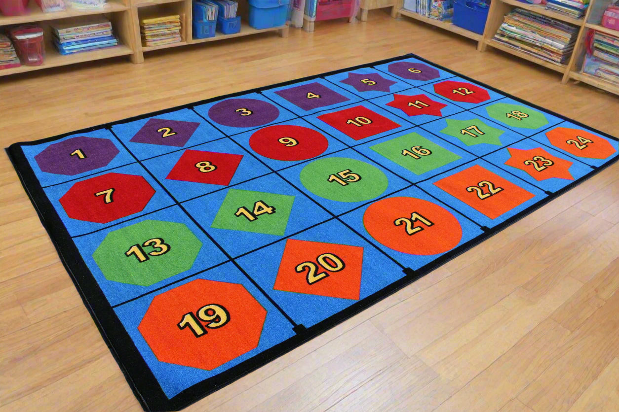 Shapes Spaces Seating Area Rug 7'6 x 12'