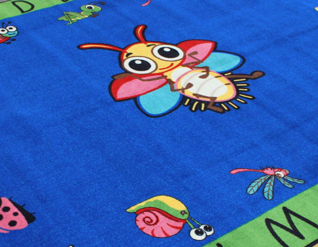 Wings & Things - Insect Classroom Area Rug 7'6"x10