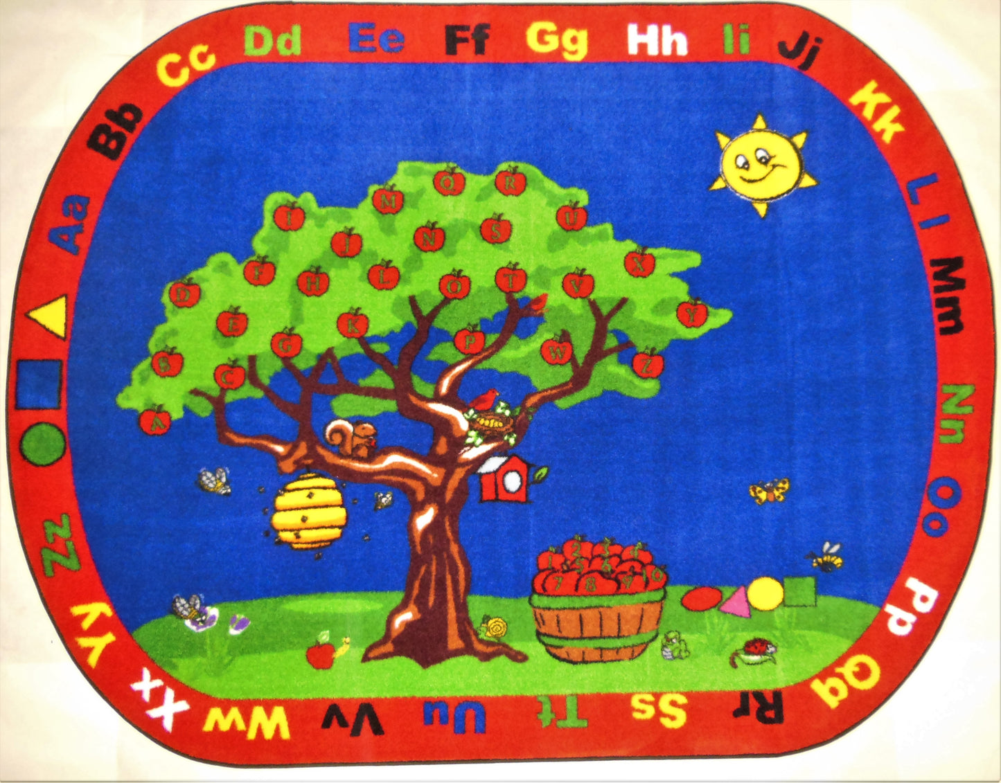 Apple Tree Classroom Seating Area Rug