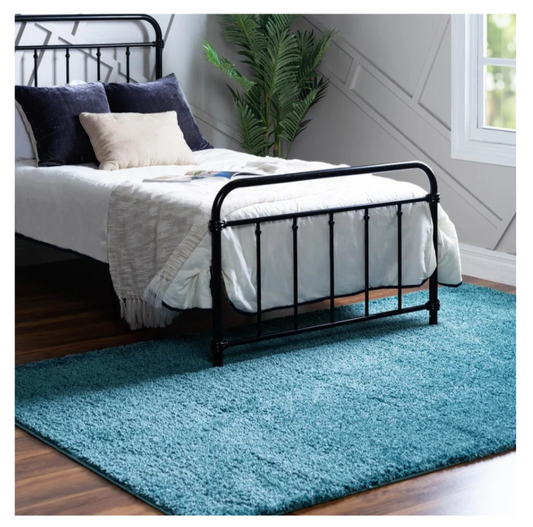 Mermaid Teal Area Rug S-Teal