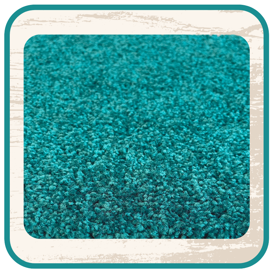 Mermaid Teal Area Rug Sample Teal