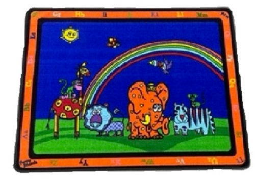 Funny Friends Classroom Seating Area Rug