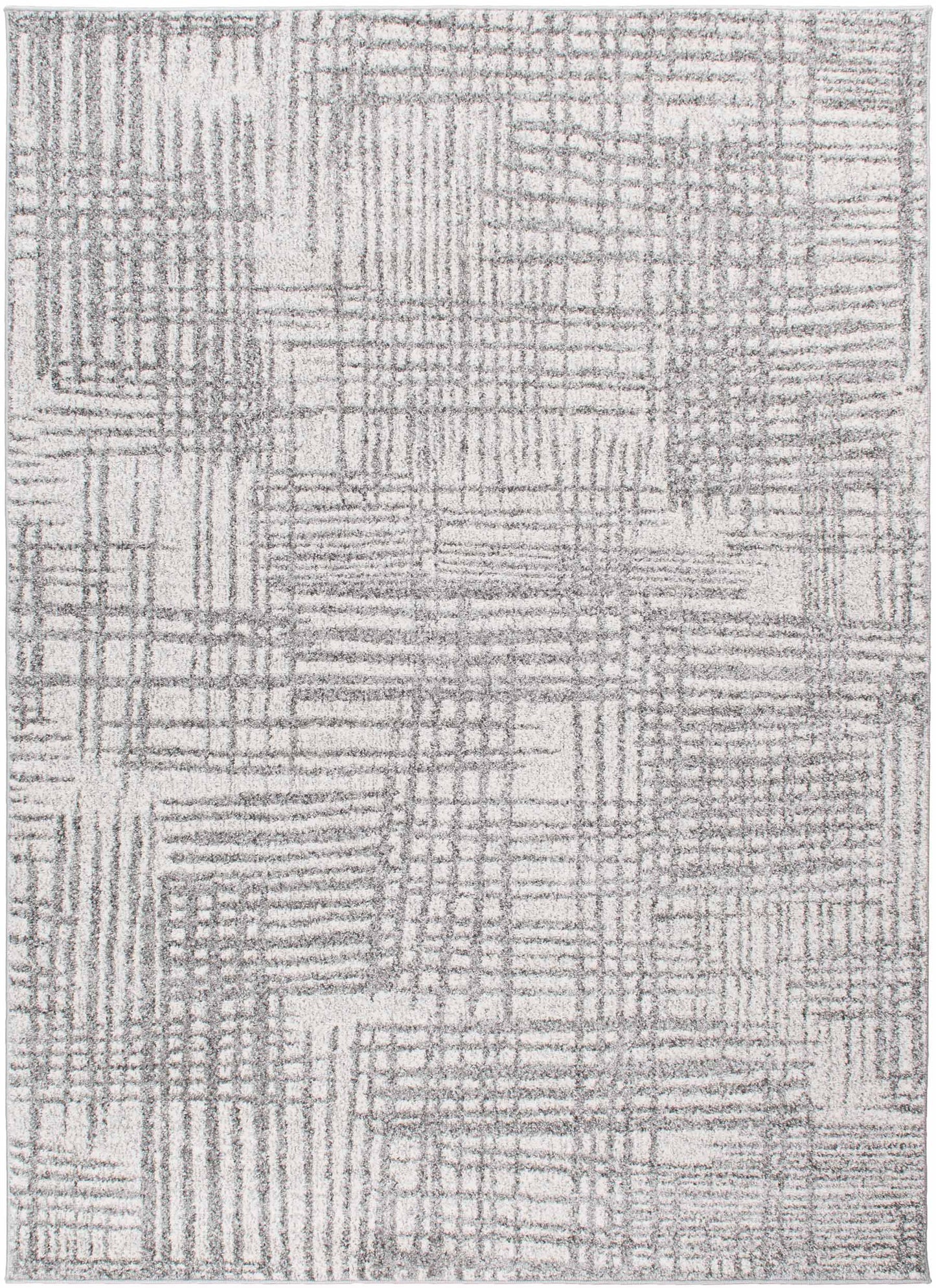 Digital Gray Area Rug full