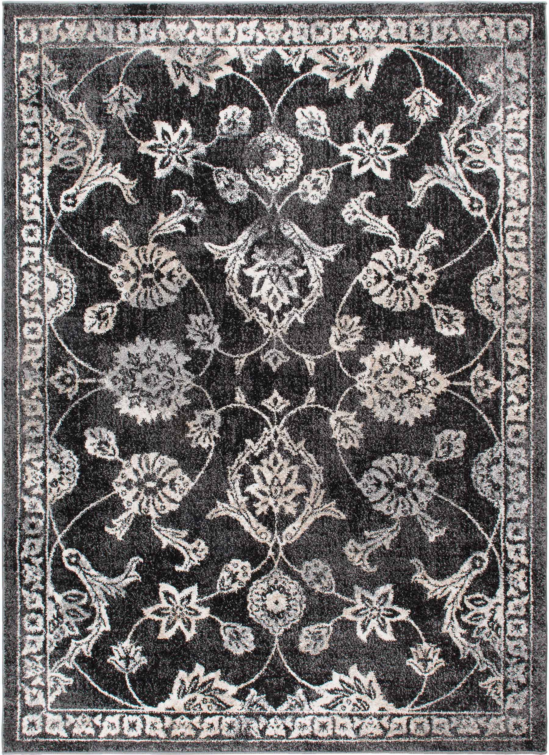 Ellen Black Area Rug full