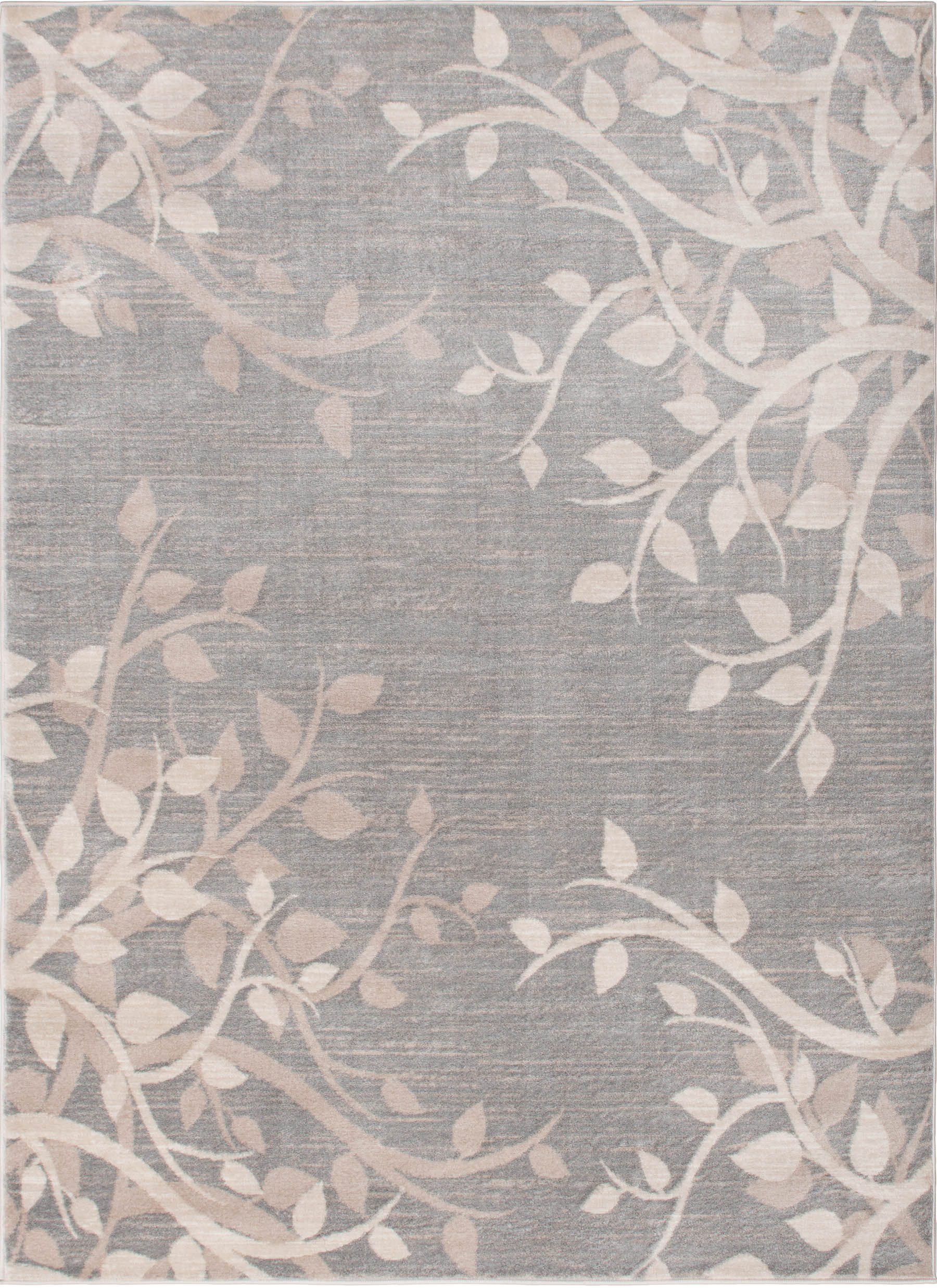 Vines Gray Area Rug full