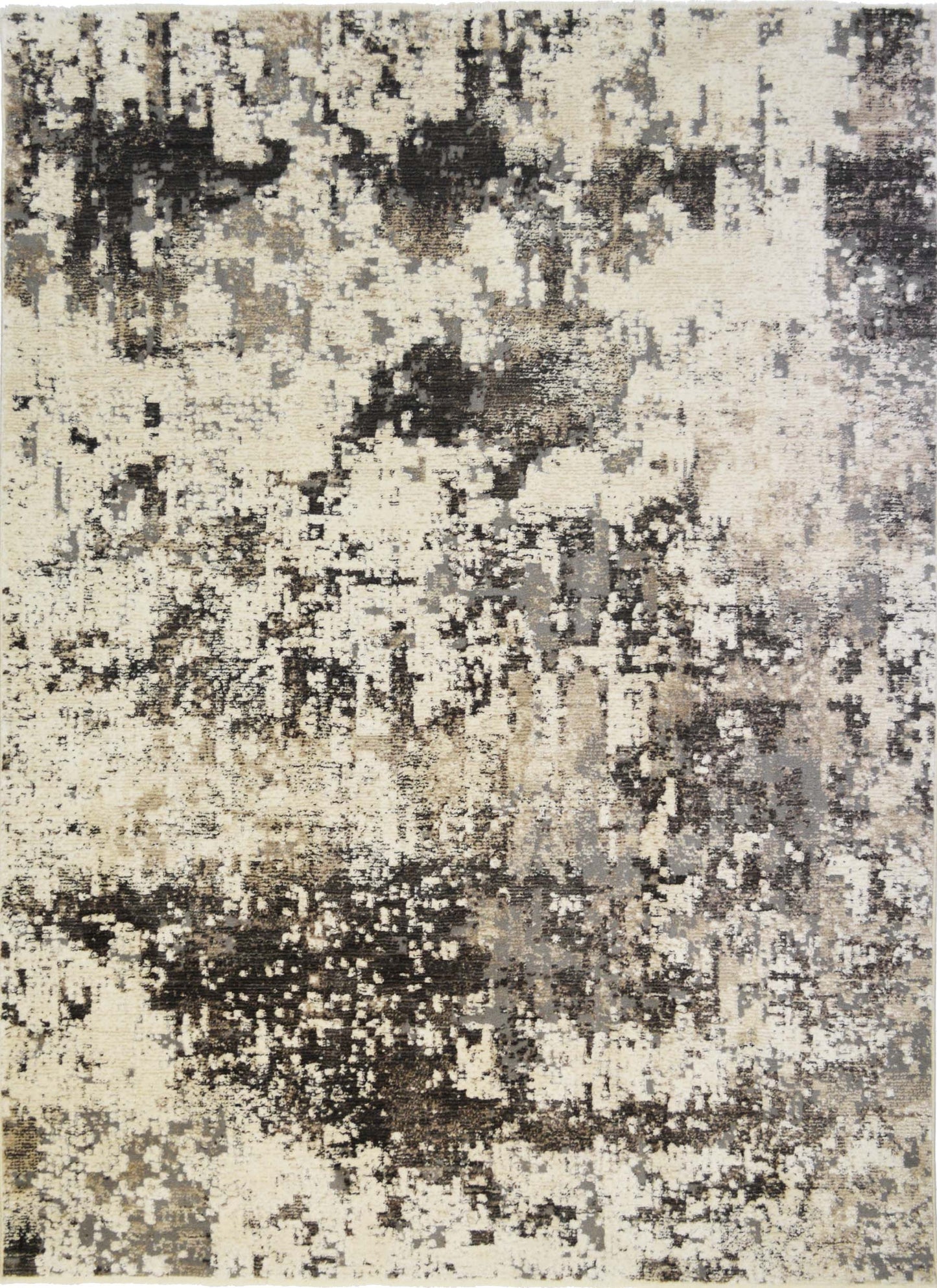 Holden Black Area Rug full