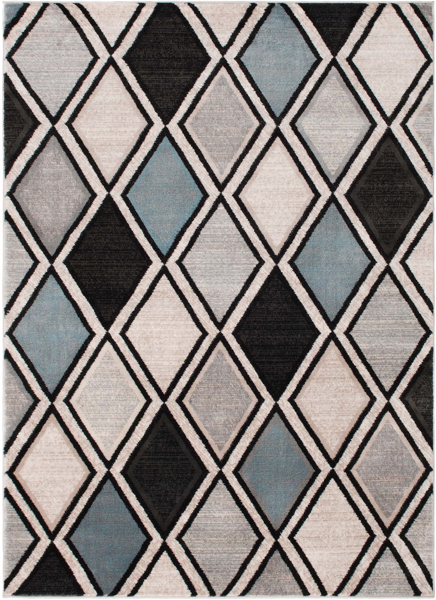 Blue Diamond Area Rug full