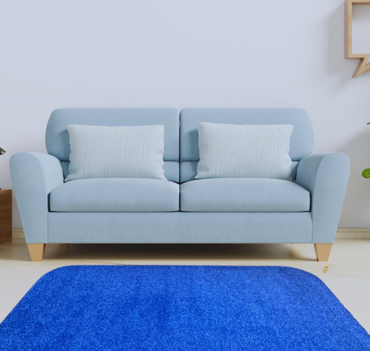Royal Blue Area Rug