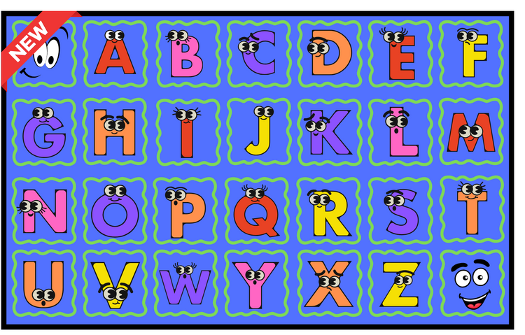 Alphabet Educational Rugs