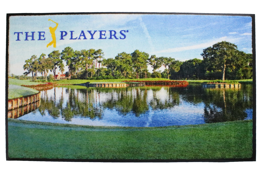 The players golf entry mat