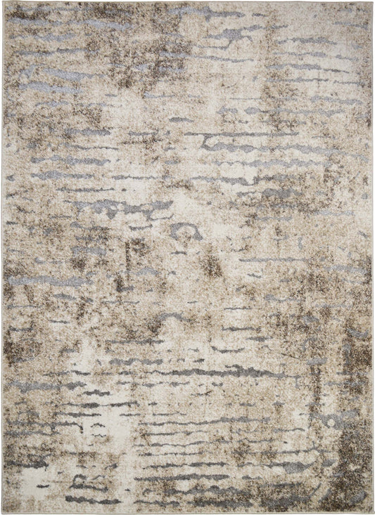 Slate Cream Area Rug DN8312