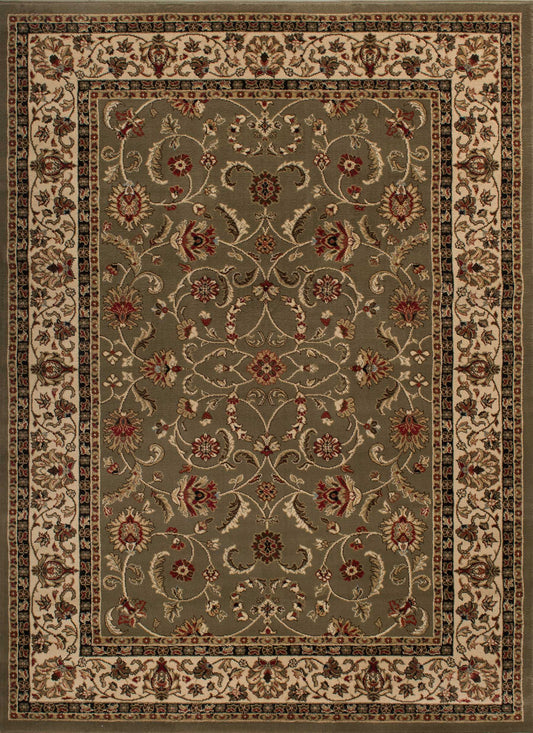 Classic Sage Keshan Area Rug HT7915