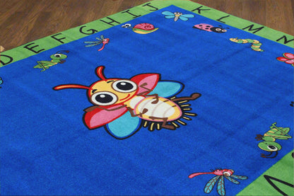 Wings & Things - Insect Classroom Area Rug 7'6"x10
