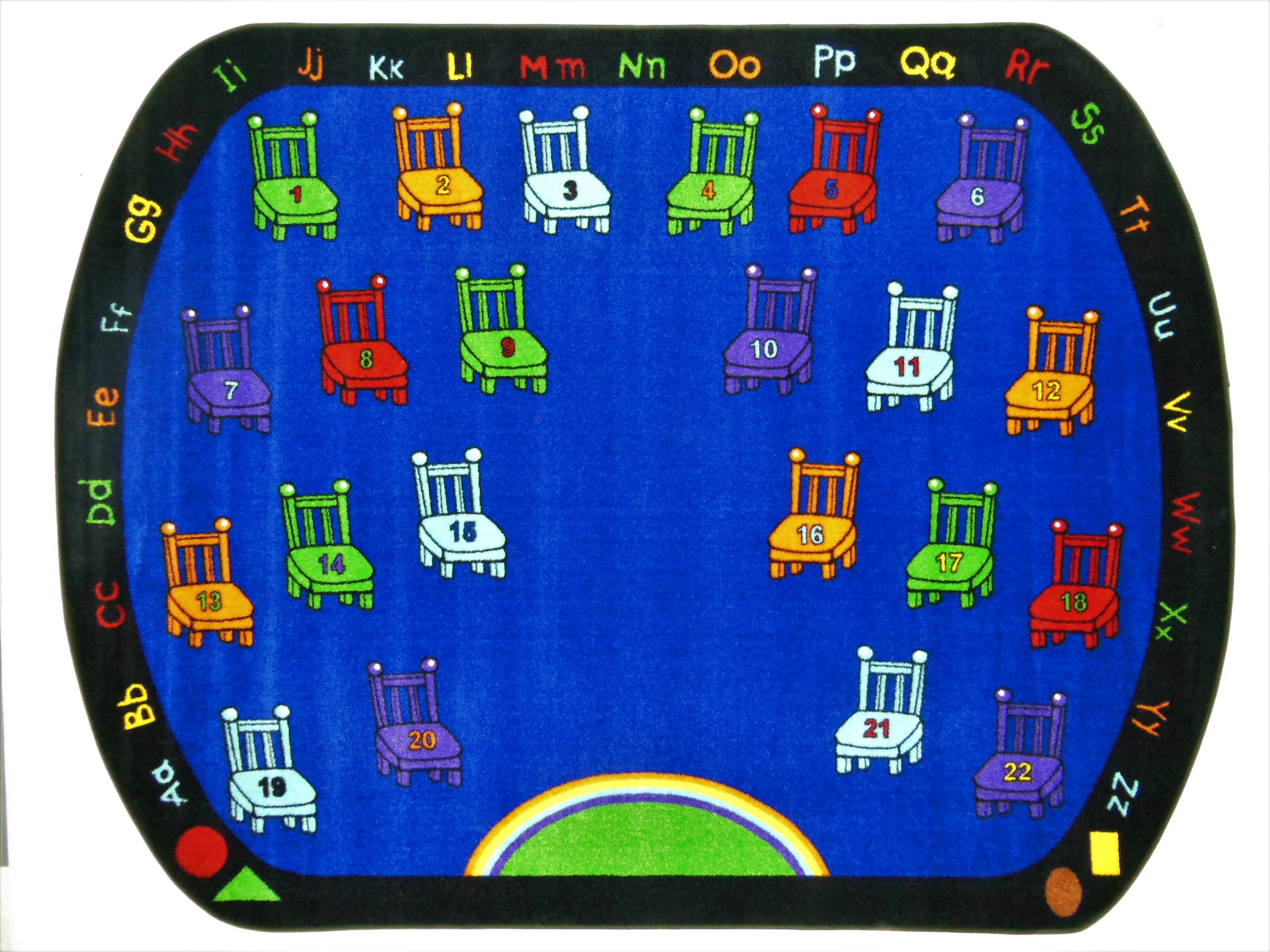 Chairs - Seating Classroom Seating Area Rug – Kids Rug World