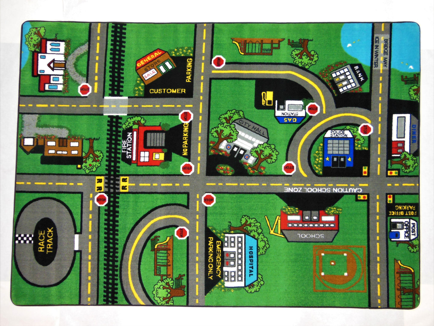 Our Town Play Classroom Area Rug