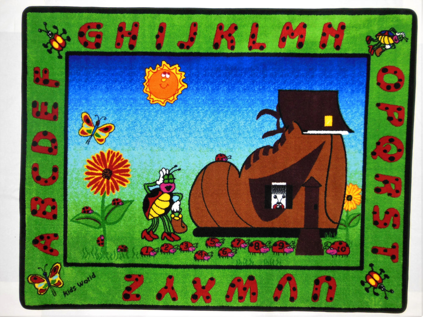 Ladybug Daycare/Preschool Area Rug