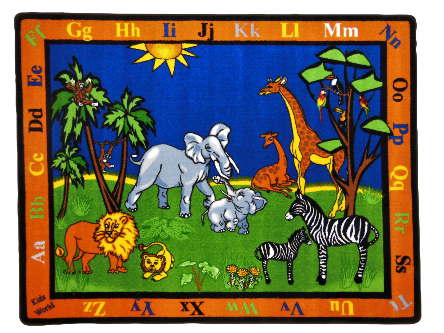 Safari Classroom Area Rug