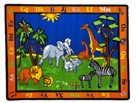 Safari Classroom Area Rug