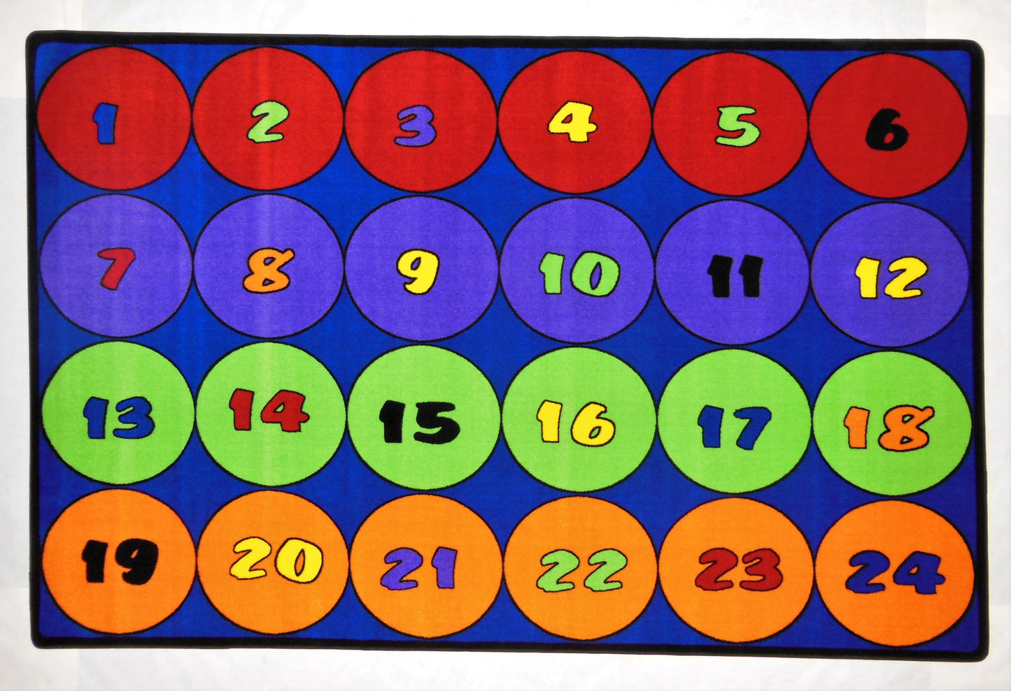 Sitting Circles Educational Classroom Area Rug
