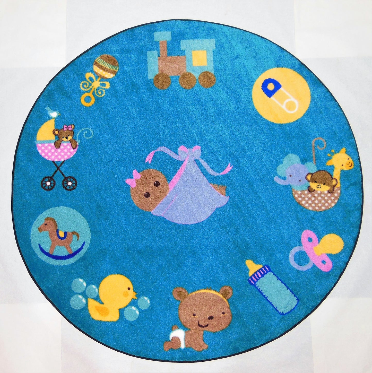 Baby Things Classroom Seating Area Rug