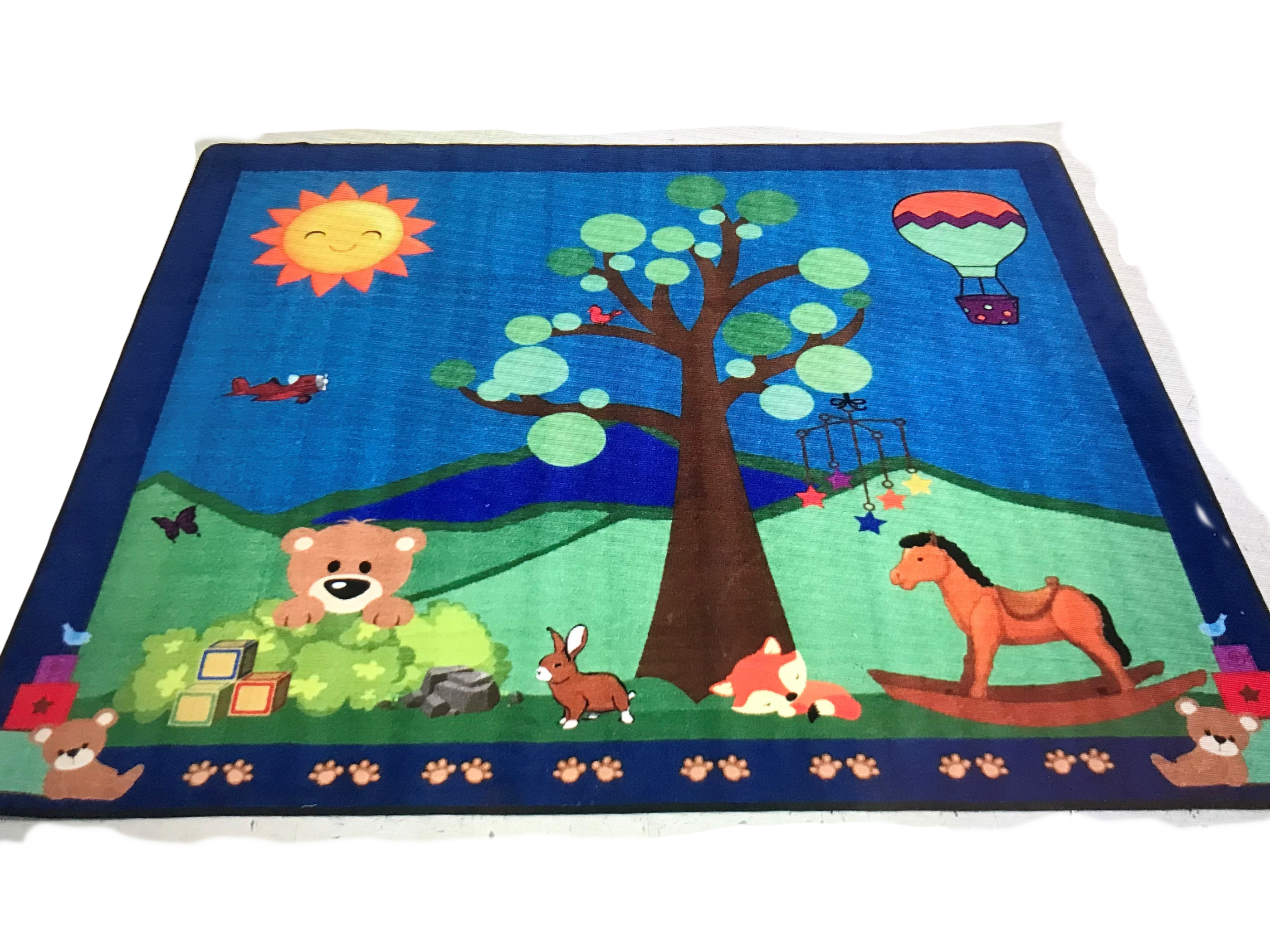 Infant Forest Educational Classroom Area Rug – Kids Rug World