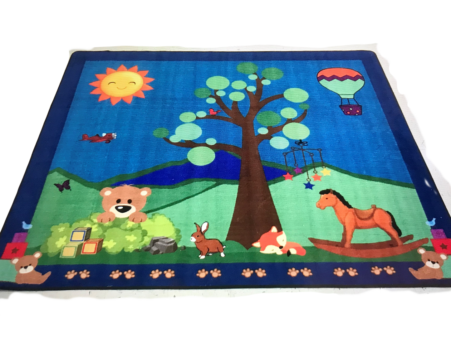Infant Forest Educational Classroom Area Rug