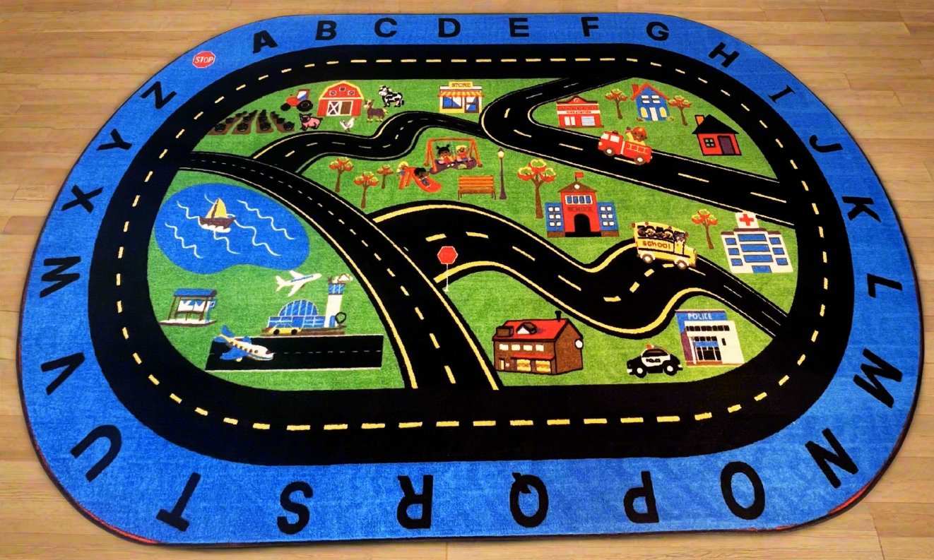 Alphabet Classroom Rugs | Fun Educational Rugs by Kids Rug World