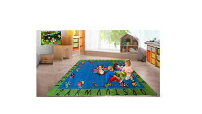 Wings & Things - Insect Classroom Area Rug 7'6"x10