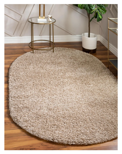 Khaki Brown Area Rug S-Truffle
