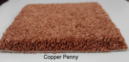 Copper Penny Area Rug sample sideview