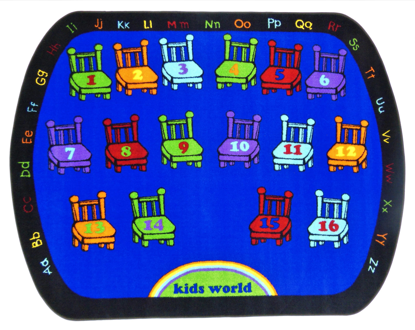 Chairs - Seating Classroom Seating Area Rug full view