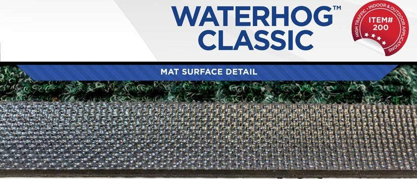 Classic Watersoaker Entry Mat in grass