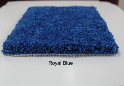 Royal Blue Area Rug in living room