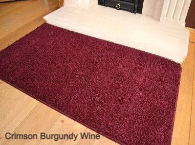 Crimson Burgundy Wine Area Rug