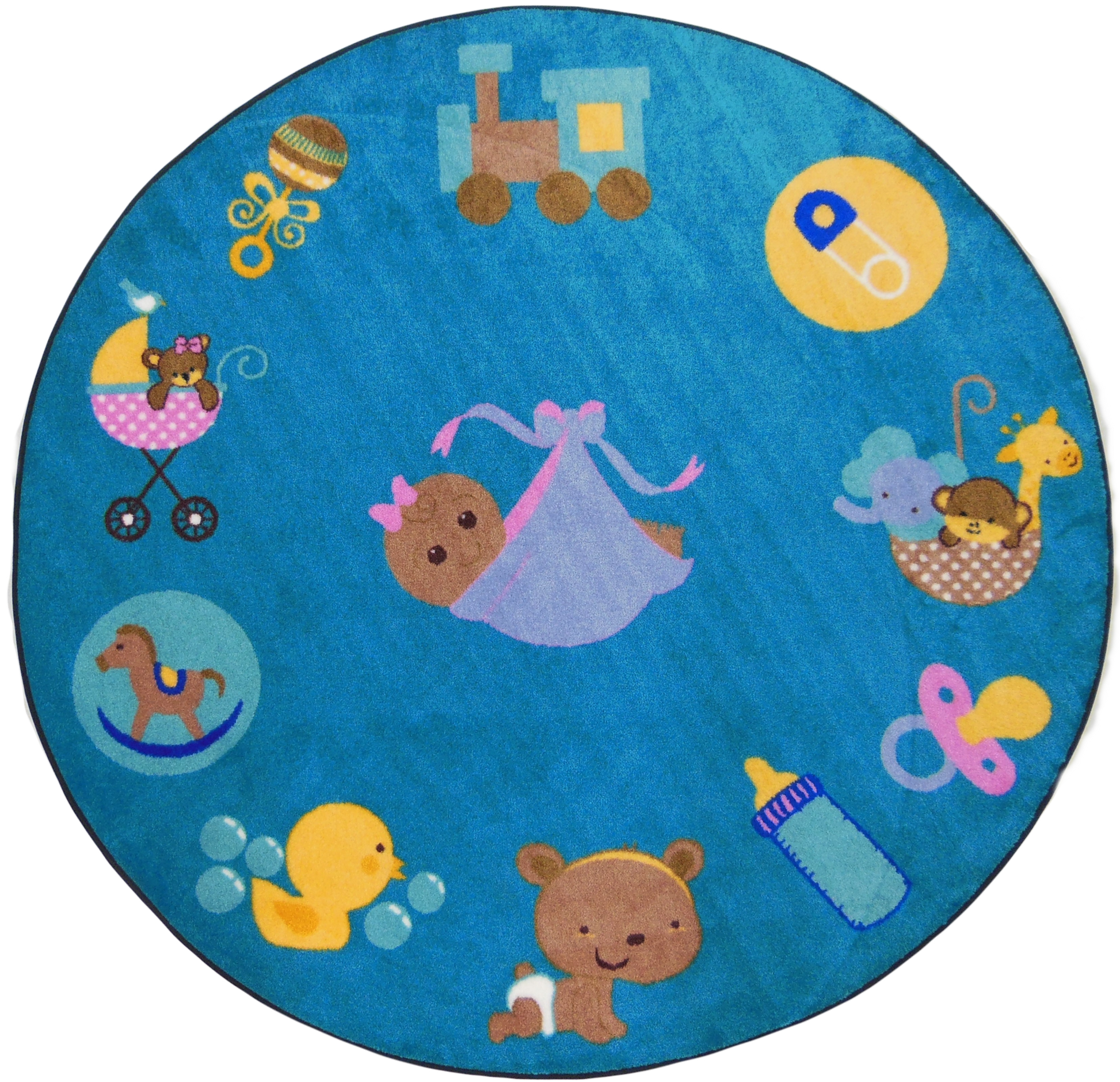 Baby Things Classroom Seating Area Rug